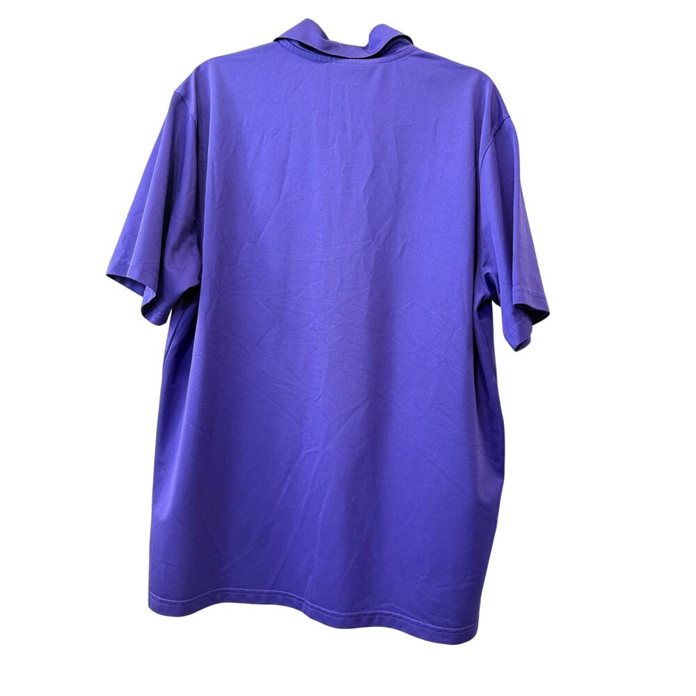 Ross Distribution Center Shirt Solid Purple XL Port Authority Polo Short Sleeve - Picture 2 of 5